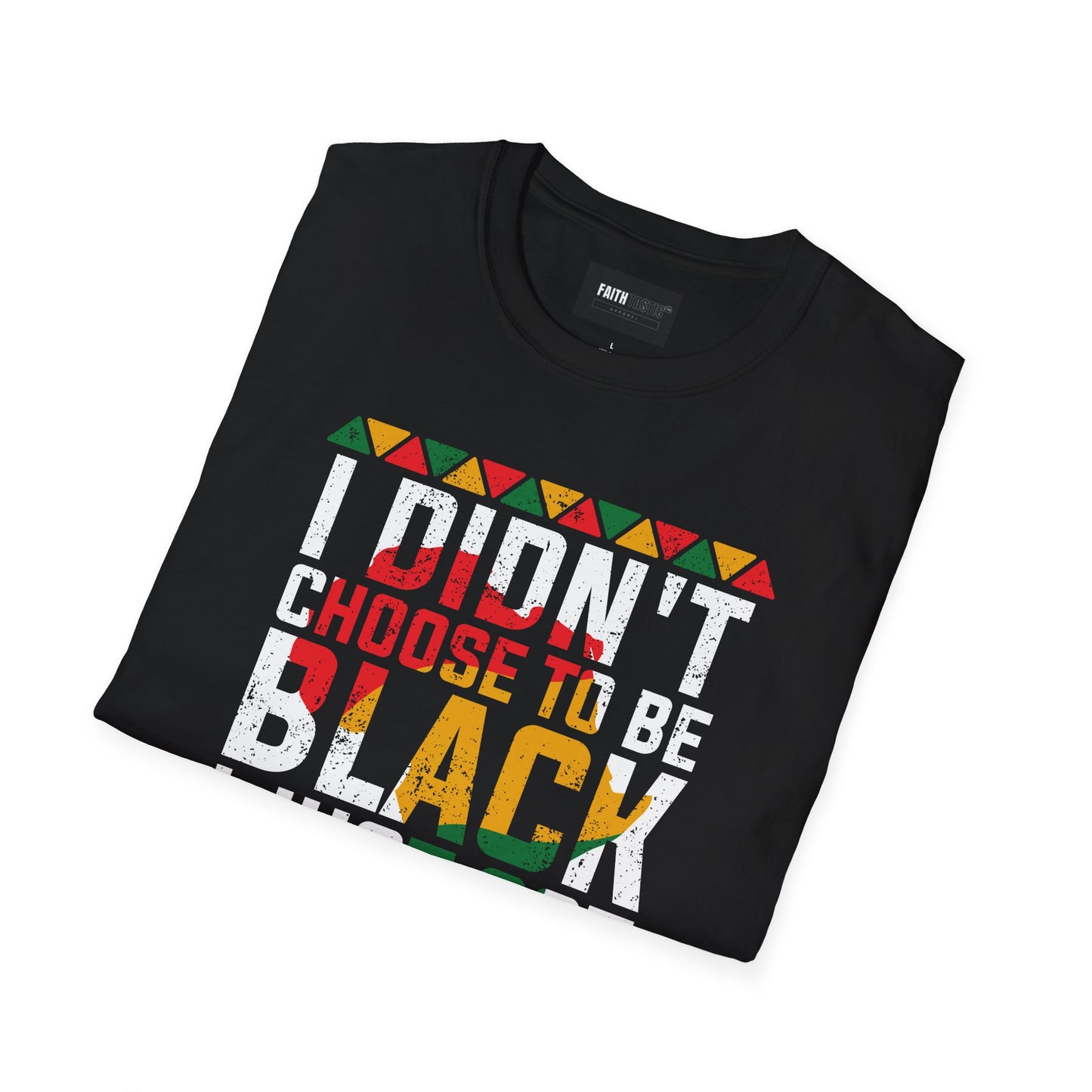 Unisex T-Shirt - I Just Got Lucky Black History Tee