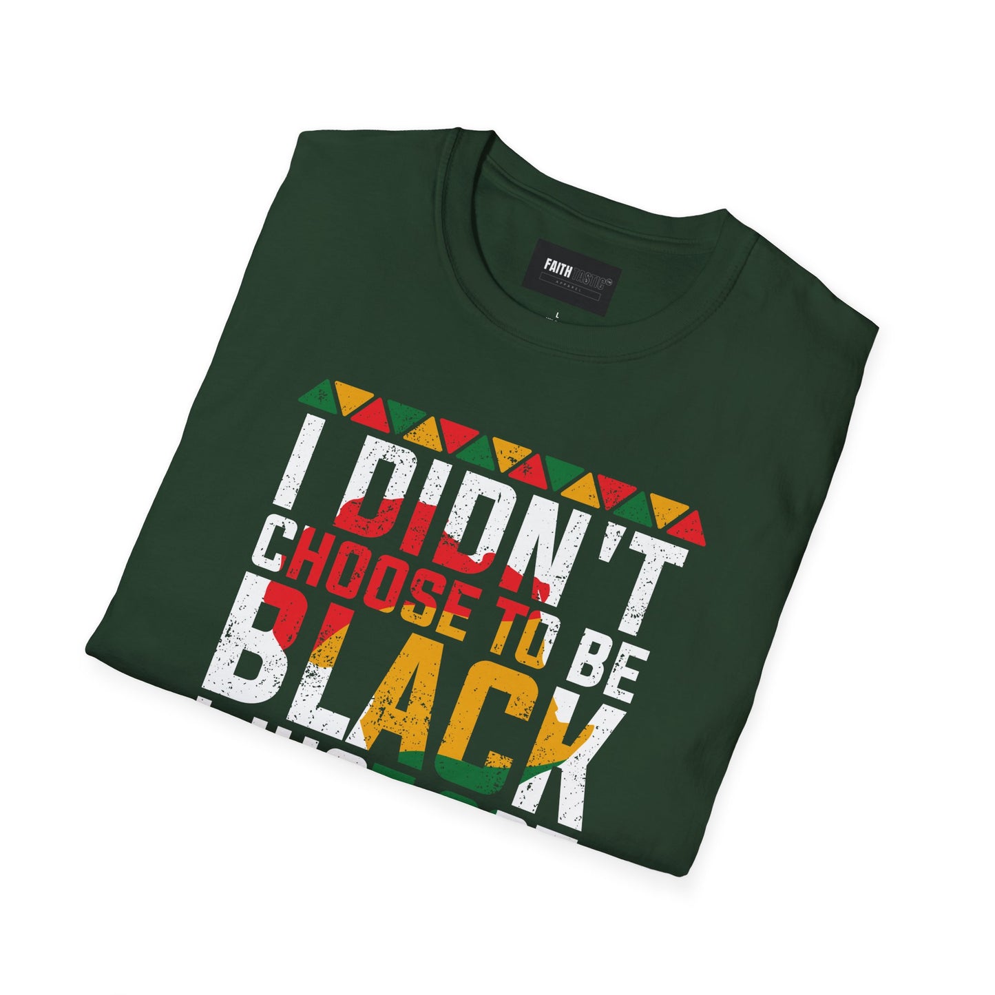 Unisex T-Shirt - I Just Got Lucky Black History Tee