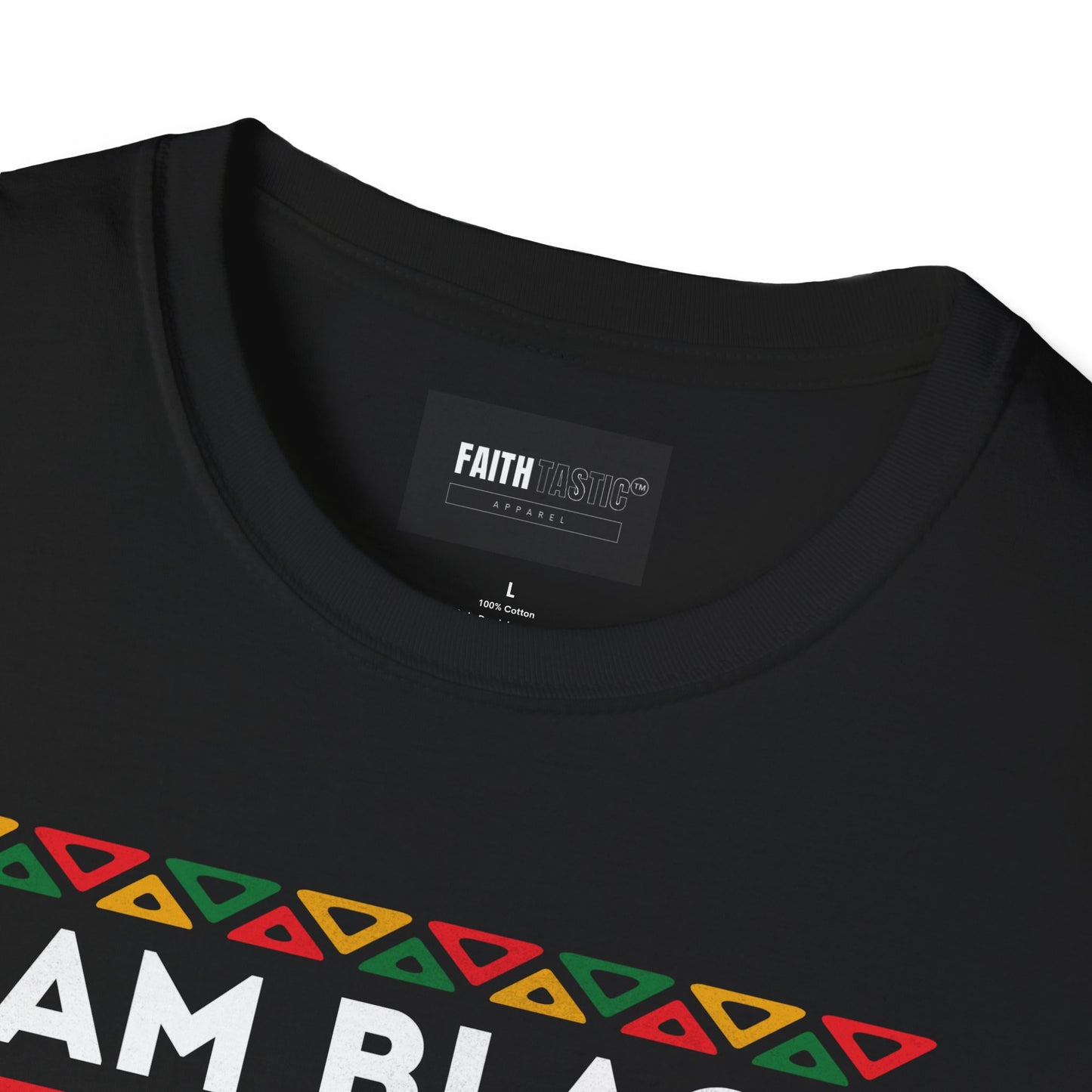 Blackity Black Black Unisex Softstyle T-Shirt - Black History Tee