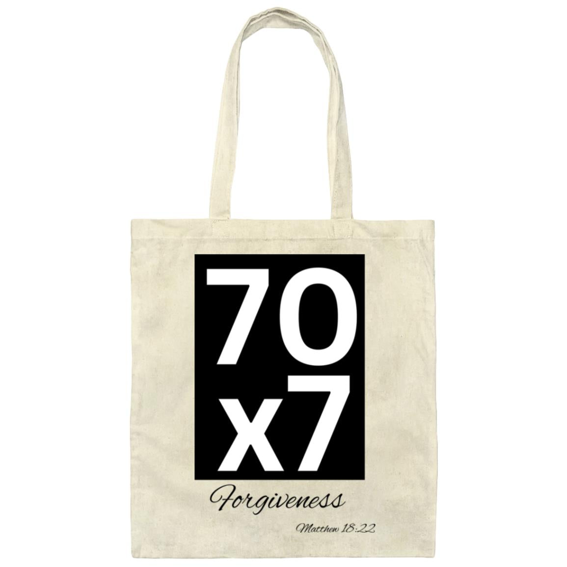 70x7 Canvas Tote Bag