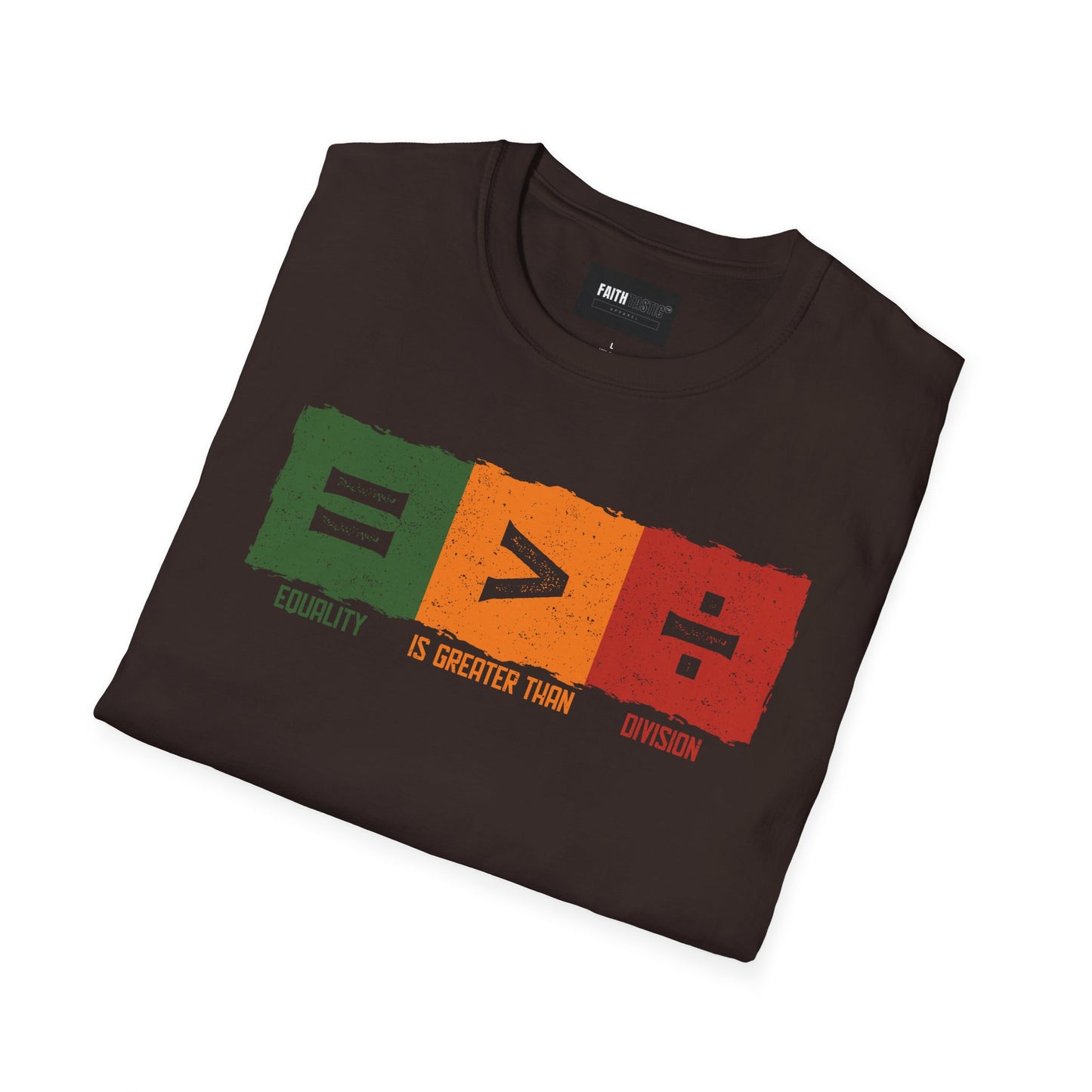 Black History T-Shirt - Equality is Greater