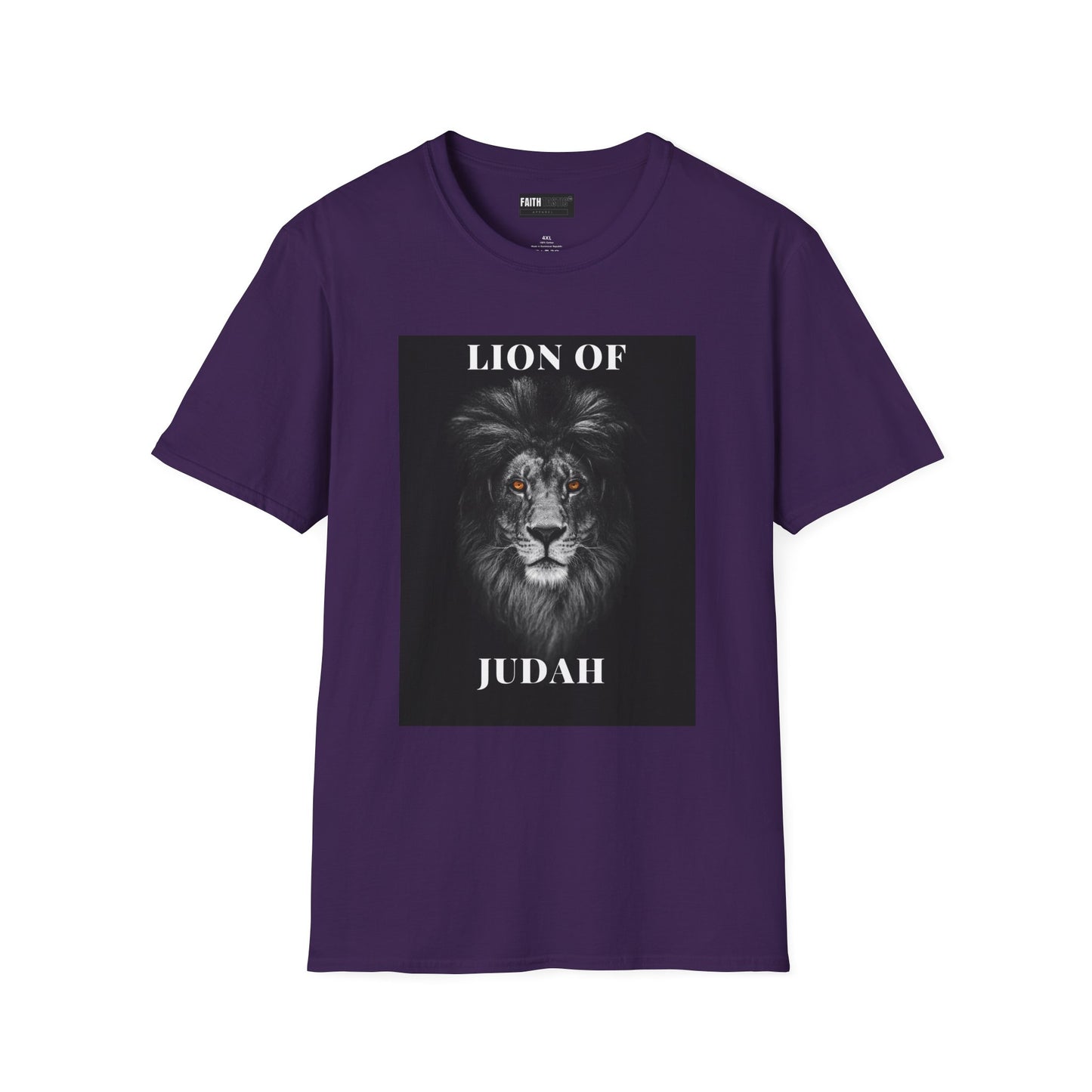 Lion of Judah Unisex T-Shirt - Religious Christian Wear