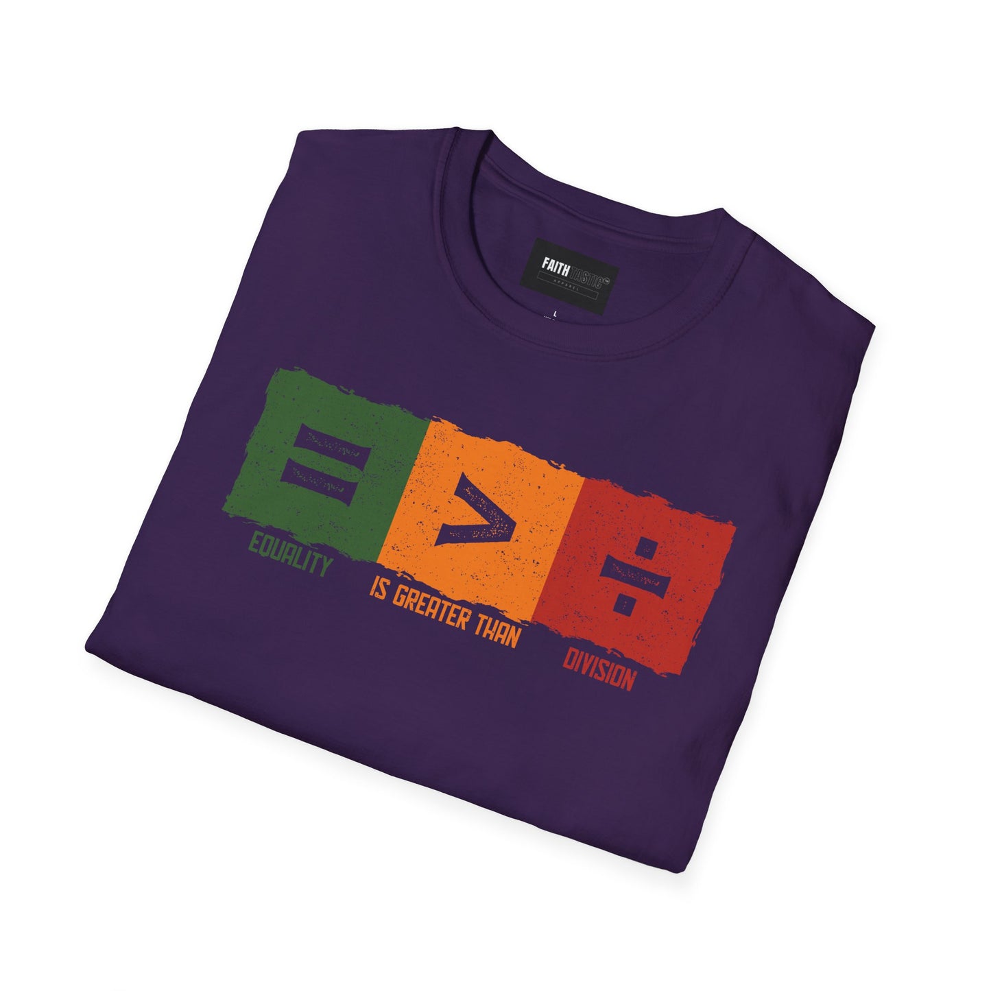 Black History T-Shirt - Equality is Greater