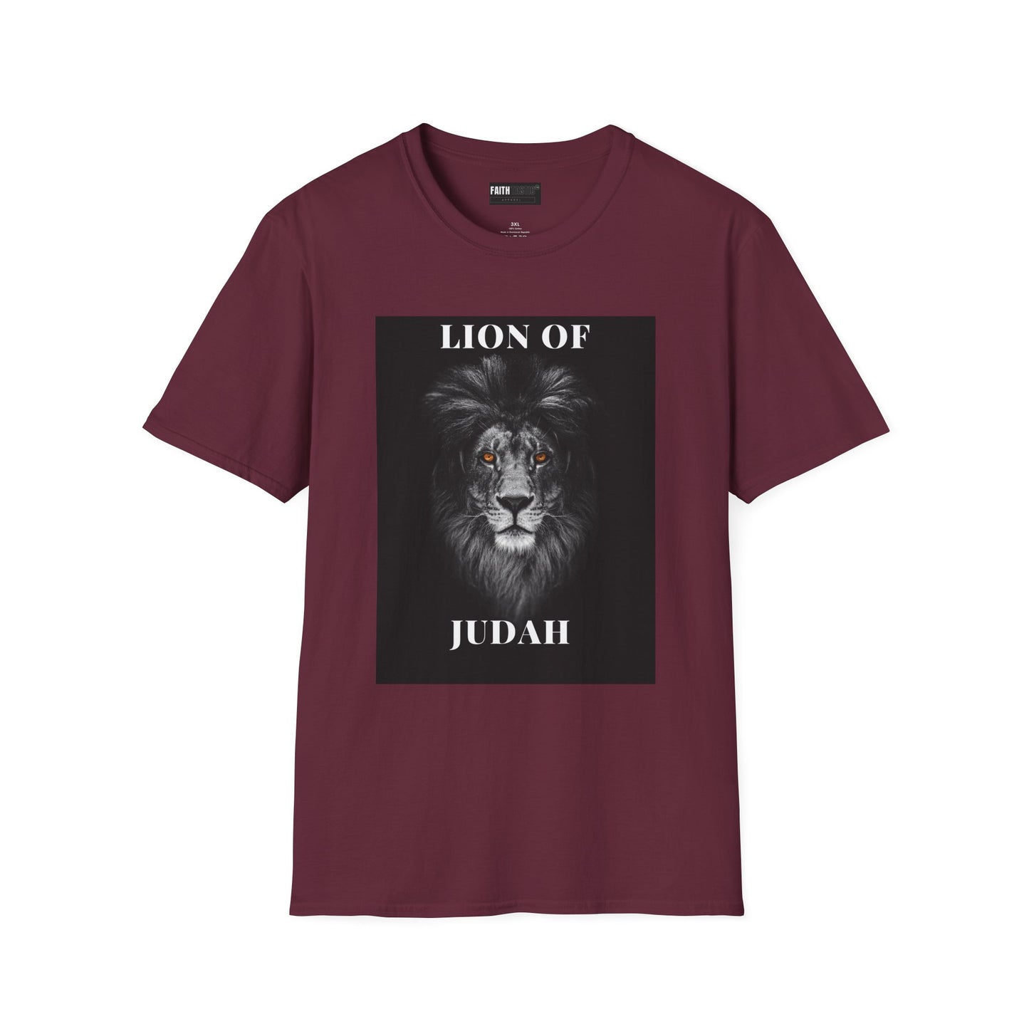 Lion of Judah Unisex T-Shirt - Religious Christian Wear