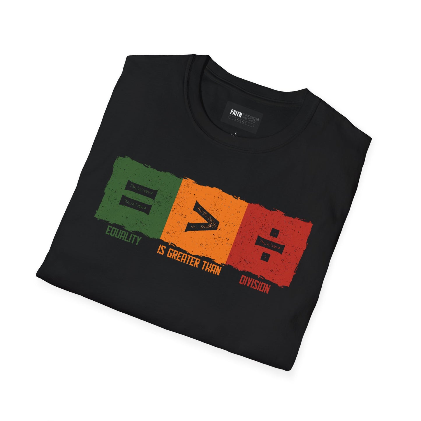 Black History T-Shirt - Equality is Greater